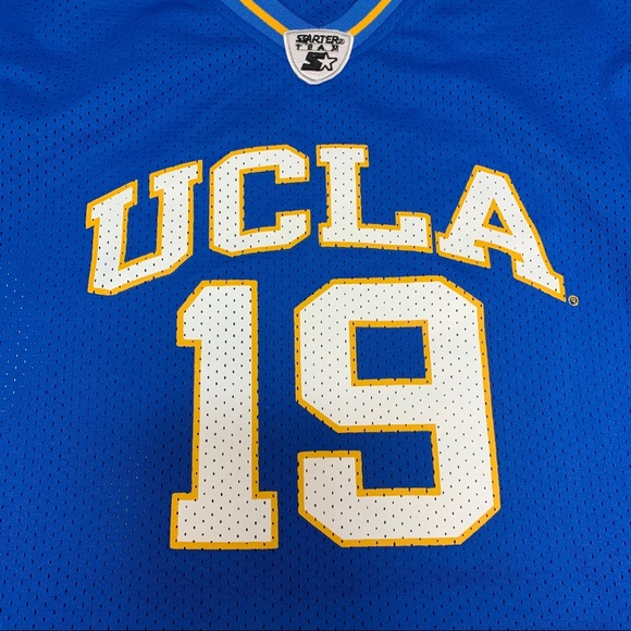 UCLA Bruins Basketball Starter Jersey Vintage Blue - Picture 3 of 7
